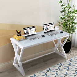 Computer Desk for 55 in:55.1”(L) x 23.6”(W) x 29.5”(H). 1 Computer Desk. Stylish and modern look suit for any...