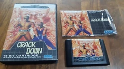 Crack Down Crackdown Megadrive PAL. Complet. Très bon état ,envoie soigner et rapide et gratuit !!!