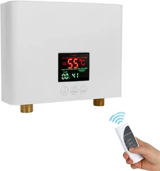 🌊【Mini Tankless Hot Water Heater 】This electric water heater is more suitable for kitchen and bathroom sinks,...