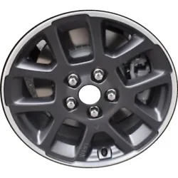 Used Original 2020-2022 Jeep Gladiator Alloy Wheel. Machined and Charcoal Grey Finish. Wheel Only - Center Cap(s),...