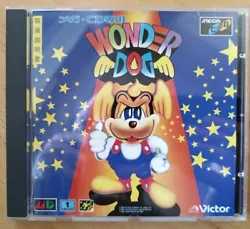 Jeu Wonder Dog - SEGA MEGA-CD NTSC japonais  pour console japonaise  Numéro du jeu T-60074  CD en très très bon...