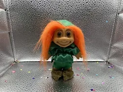 Vintage Russ Troll Robin Hood Toy Figure Orange Hair 1990s in great condition