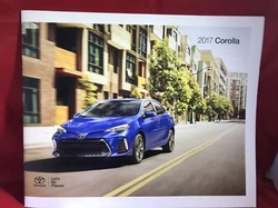 2017 Toyota Corolla 26-page Original Car Sales Brochure Catalog.