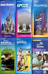 The 4-map set includes Magic Kingdom, EPCOT, Hollywood Studios and Animal Kingdom. The 5-map set service adds Disney...