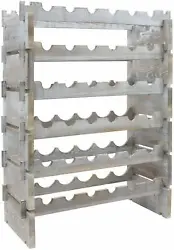 Showcase your wine bottles with the Sorbus Wine Rack Options! Created with a rustic wood look, this stackable shelf is...