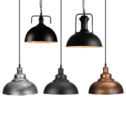 Irradiation area: 10㎡ -20㎡. Material: Iron, Glass. 1 Industrial Pendant Light (Bulb not included). Suspension Line...