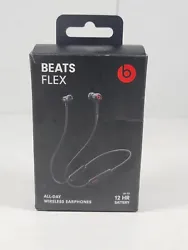 Beats by Dr. Dre Flex Wireless In-Ear Headphones - Beats Black. Open box new / retail box may be torn