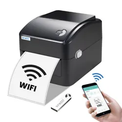 1x vretti 420B Thermal Label Printer. For example:2x2, 2.25x1.25, 4x6 labels. Connection:Connect via USB & Wifi. Easy...