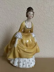 Vintage Doulton & Co Limited CORALIE HN 2307 FIGURINE 7 1/4” Tall. In good condition