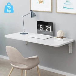 HEAVY-DUTY DESIGN: Able to hold up to 70 lbs of weight, this foldable table for your wall is heavy-duty durable and...