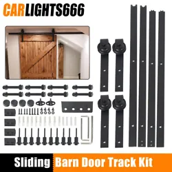 Title: Sliding Barn Door Sliding Kit. • Item: sliding barn door hardware (Hardware only, door is not included). •...