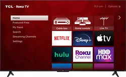 Your TCL Roku TV just gets better and better with automatic software updates. Easily upgrade the sound of your TV with...