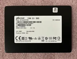Up for Sale is a genuine Micron 2TB 2048GB 1100 2.5