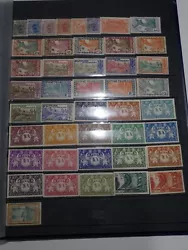 Voici un joli lot de timbres de Guyane francaise en vrac. On retrouve 44 timbres neufs avec et sans charnieres. Bonne...