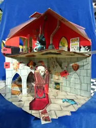 Old pop-up book - A curiosity ! The monsters were drawn with great humor ! A very large pop-up book format ! Les...