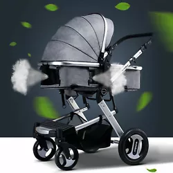 This convenient and safe baby carriage is a perfect item for your travel. It combines a baby stroller and basket in...