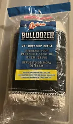 This Quickie Bulldozer Cotton Dust Mop Refill 24