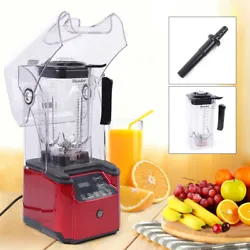 2200W Soundproof Cover Blender Product Description This quiet and soundproof shield professional blender reduce noises...