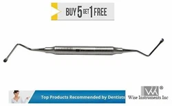 Double-ended Miller Bone Curettes have mirror image ends. The spoon shaped blades have a scooped radius and are 3.5 mm...