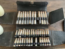 This is being re-listed due to non-payment.Antique Rare Doctor Abbott Apothecary Traveling Medicine Kit Bottles. Great...