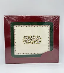 Retired SPODE Christmas Rose Casserole Stand Trivet Made in England. Measures  8.5