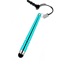 Blue Aluminum Stylus Touch Screen LCD Display Pen Ultra Compact. This miniaturized pen stylus sports a pocket size form...
