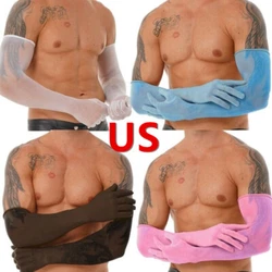 Protect your arms from sunshine, good accessories for your lover. Full finger design, over the arm length gloves, see...