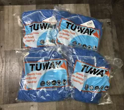 This lot of 4 Tuway Astrolan Dust Mop Heads in blue color is a great addition to your cleaning tools. Made with...
