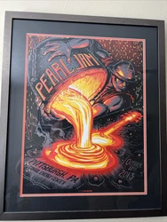 This Pearl Jam poster from the Pittsburgh concert on October 11, 2013 features the iconic artwork of Munk One. Its the...