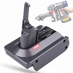 Convient aux aspirateurs portables Dyson V6, V7, V8 (Options). Adaptateur MT18V6 compatible avec laspirateur de la...