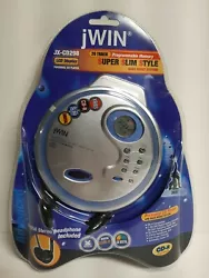 JWIN JX-CD298 Portable CD Player XBBS CD-R Playback Slim Design. Condition is 