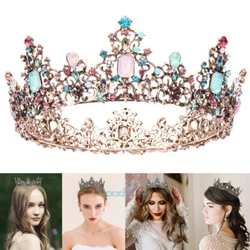 ✔Premium Material: Made of hard alloy and opal rhinestone. Handmade bead is diamond look and hard to break ,both with...