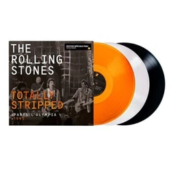 Totally Stripped, Paris LOlympia 1995. The Rolling Stones. Like A Rolling Stone. Triple Album Vinyle Orange, Blanc &...