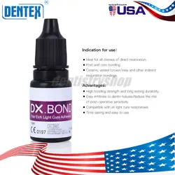 Dentin bonding:15 seconds DX.Etch37 etch on dentin then apply5th generation adhesive. High bonding strength and long...