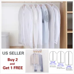 Promotion Provided: Buy 2, Get 1 Free . Simply add 3 same or different size garment bag to your cart, and the discount...