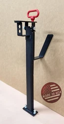 Quality products. This kit is for OPEN trailer only. Mounting hardware and safety locking pin are included in the kit...