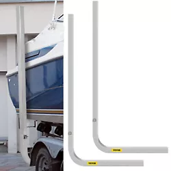 Why Choose VEVOR?. Our boat trailer guide-ons are designed of heavy-duty aluminum alloy, thus, they can not be easily...