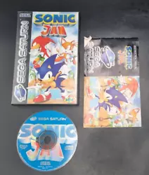 Sonic Jam- SEGA Saturn. Jeu Sonic Jam pour SEGA Saturn PAL vendu dans son boîtier avec sa notice dorigine. Lensemble...