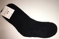 You are getting a brand new originally packaged H Halston Black Ultra Soft Lounge Socks Feather Lining and No Slip...