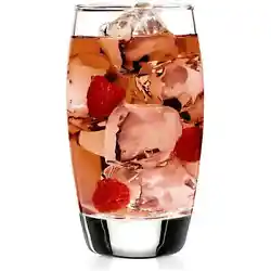 Mainstays 8 Piece Ellendale Drinking Glasses are a must have for any home. Heavy Base glassware accommodates any drink...