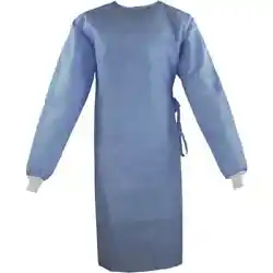Protective surgical gown.