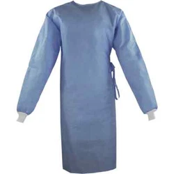 Protective surgical gown. 1 each (EA) per poly bag.