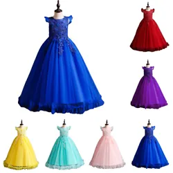Elegant and pretty baby kids girls multi-layer tulle princess tutu dress. Occasion:Wedding/Party / Cocktail / Evening....
