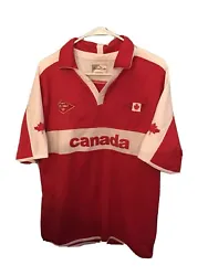 Northern Vibe Red canada jersey size M.