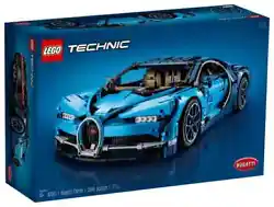 Découvrez le célèbre modèle Bugatti Chiron LEGO® Technic™ 42083. Insérez la Bugatti Speed Key pour incliner...