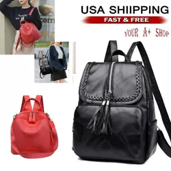 Black (PU Leather). /Red (PU Leather+Oxford Cloth). - Material: PU leather. - Soft and sturdy, stylish and versatile,...
