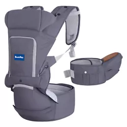 3 in 1 Carrier. Covered edges around the hip seat prevent scratching problems in sensitive baby skin. SIX POSITIONS:...