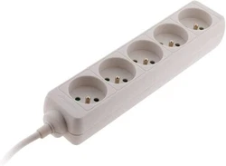 Multprise 5x 16A 2P+T pour brancher tous vos appareils électriques et luminaires. Avec sécurité enfant. Câble...