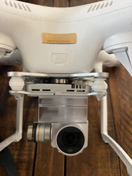 New transmitter battery and drone battery. A few extra parts and flight case. This drone works perfect and is stable,...
