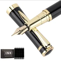 This fountain pen has perfect weight and balance, it can provide us with high precision and excellent writing comfort....